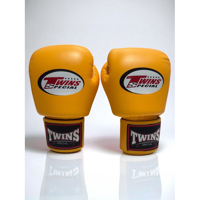 Боксерские перчатки Twins Special BGVL3 yellow 12 oz