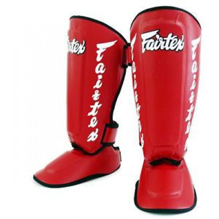 Защита голени Fairtex SP7 red S