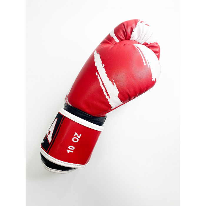 Боксерские перчатки Raja model 3 red 14 oz