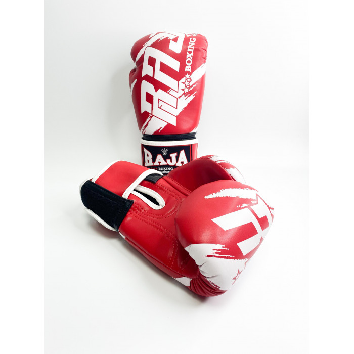 Боксерские перчатки Raja model 3 red 16 oz