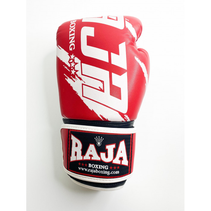 Боксерские перчатки Raja model 3 red 16 oz