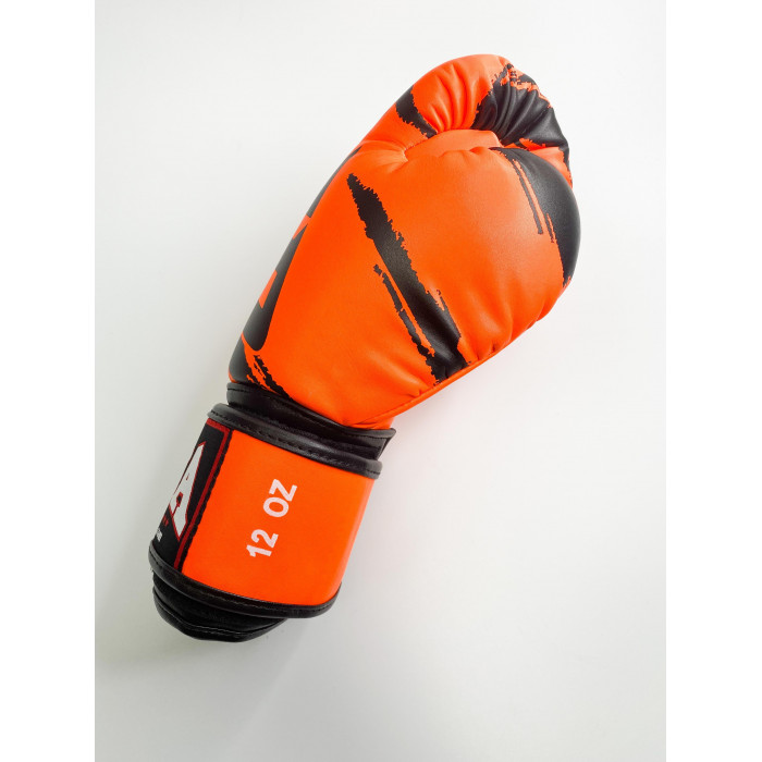 Боксерские перчатки Raja model 3 orange 14 oz