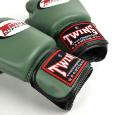 Боксерские перчатки Twins Special BGVL3 Olive 16 oz