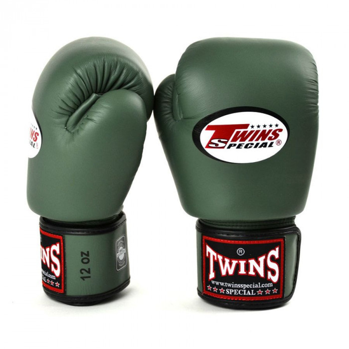 Боксерские перчатки Twins Special BGVL3 Olive 16 oz