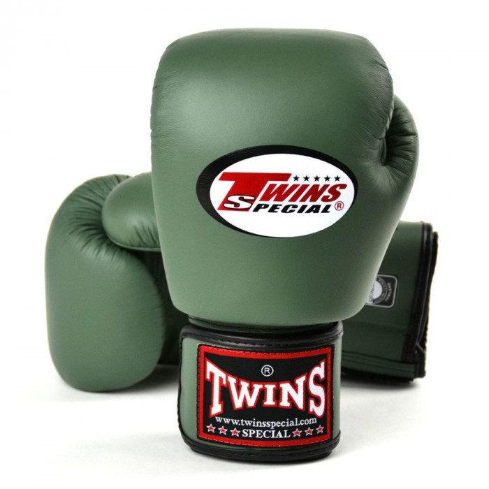 Боксерские перчатки Twins Special BGVL3 Olive 16 oz