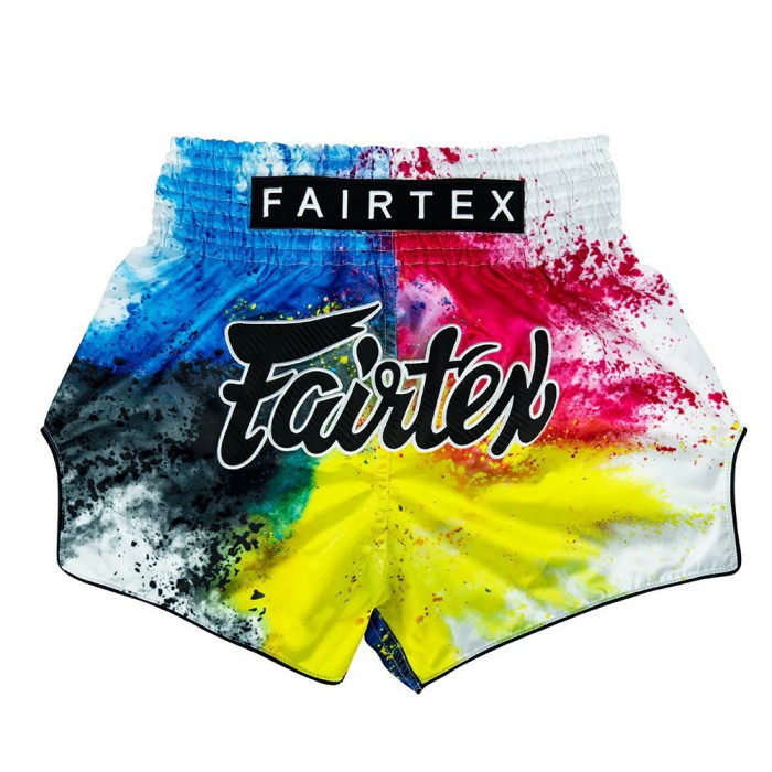 Шорты для бокса Fairtex BS1937 Acid jazz white - XL