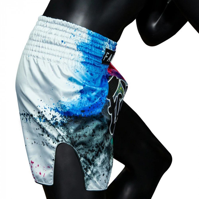 Шорты для бокса Fairtex BS1937 Acid jazz white - XL