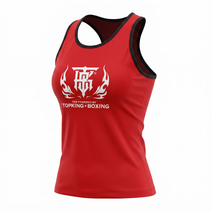 Майка для соревнований Top King Boxing red M
