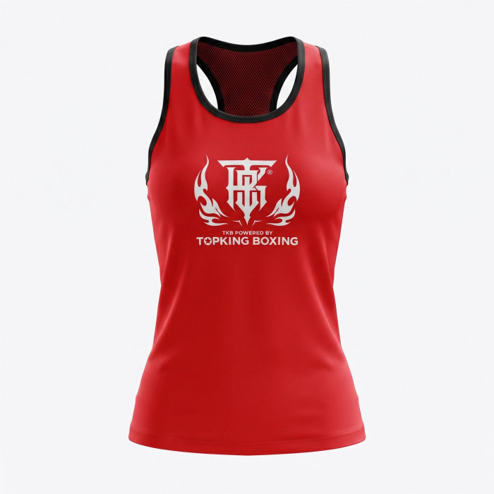 Майка для соревнований Top King Boxing red M