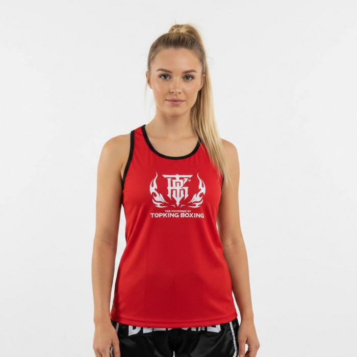 Майка для соревнований Top King Boxing red S