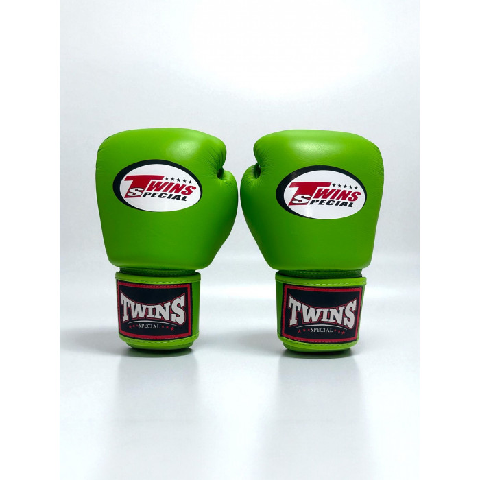 Боксерские перчатки Twins Special BGVL3 green neon 16 oz