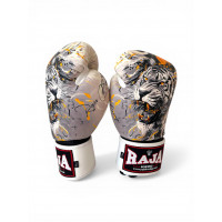 Боксёрские перчатки Raja White Tiger 16 oz