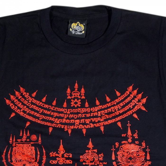Футболка Тайский бокс Sak Yant Shirts doble tiger S