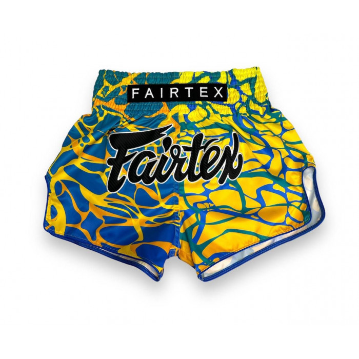 Шорты для бокса Fairtex BS1927 Green magma - XL