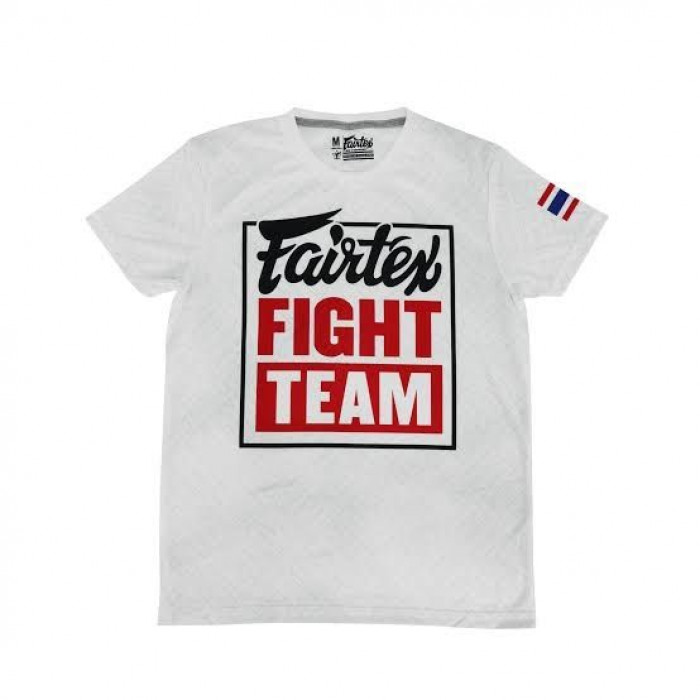 Футболка Fairtex TST51 white red 2XL