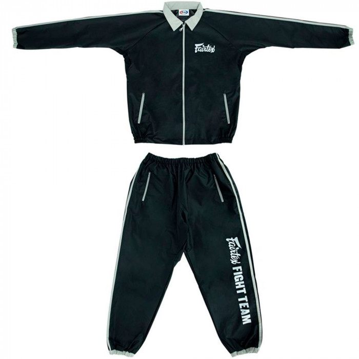 Костюм сауна Fairtex VS4 black gray XL