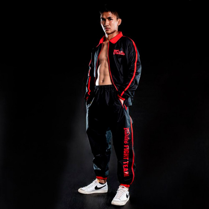Костюм сауна Fairtex VS4 black red L