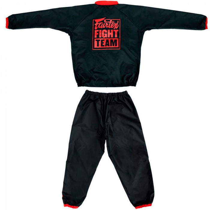 Костюм сауна Fairtex VS4 black red M