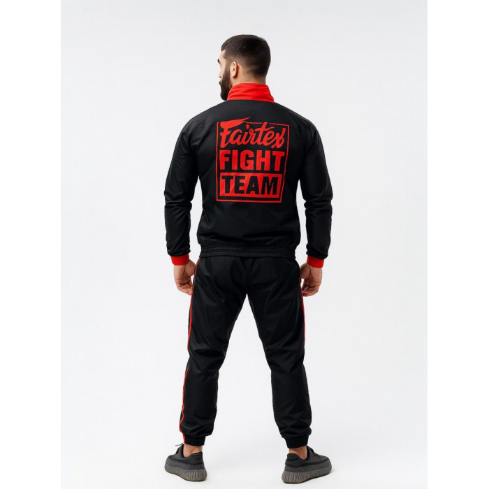 Костюм сауна Fairtex VS4 black red XL