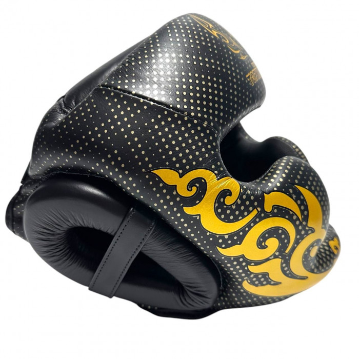 Боксерский шлем Top King Kanok black M