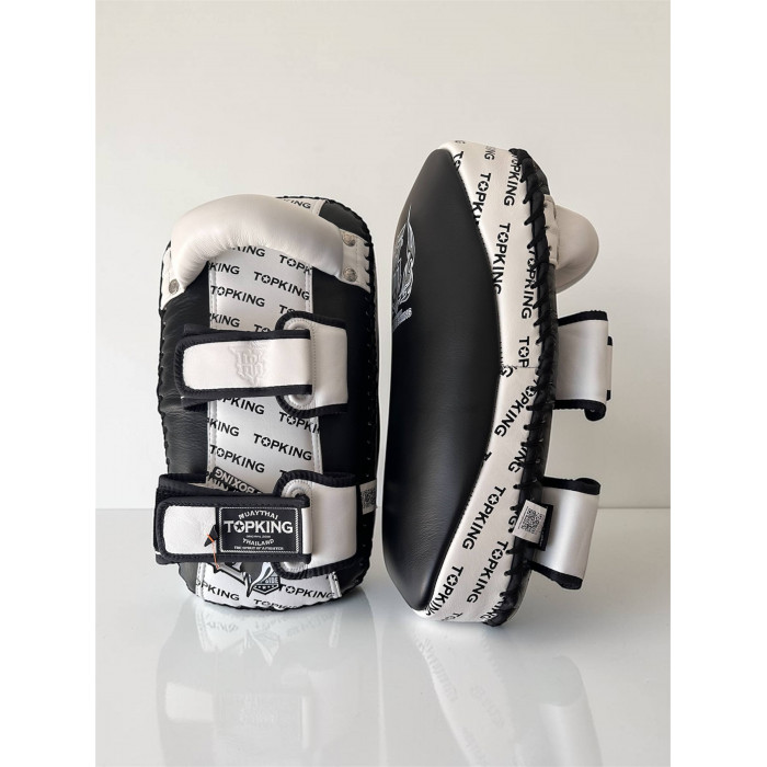 Тайские пэды Top King TKKPF black white L