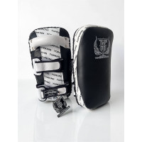 Тайские пэды Top King TKKPF black white L