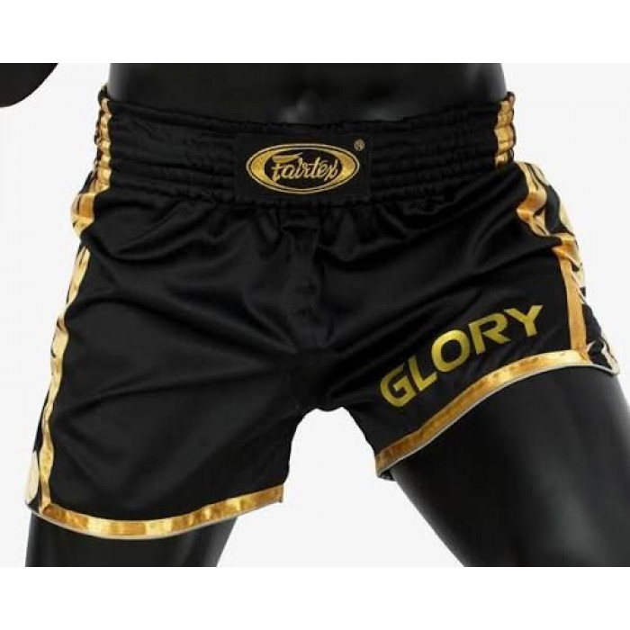 Шорты для бокса Fairtex BSG1 black gold XL