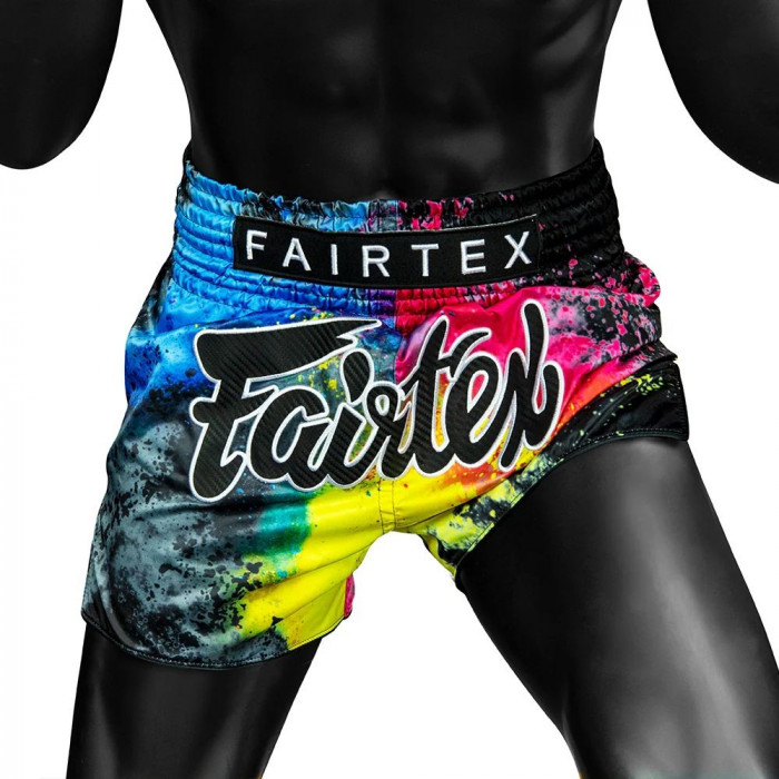Шорты для бокса Fairtex BS1938 Acid jazz black - L