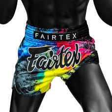 Шорты для бокса Fairtex BS1938 Acid jazz black - S