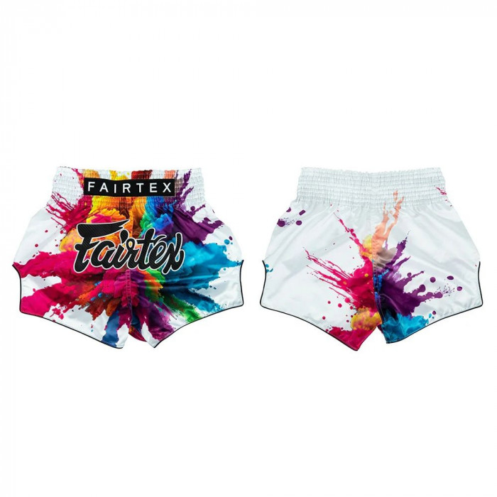 Шорты для бокса Fairtex BS1939 Funcy Soul white - L